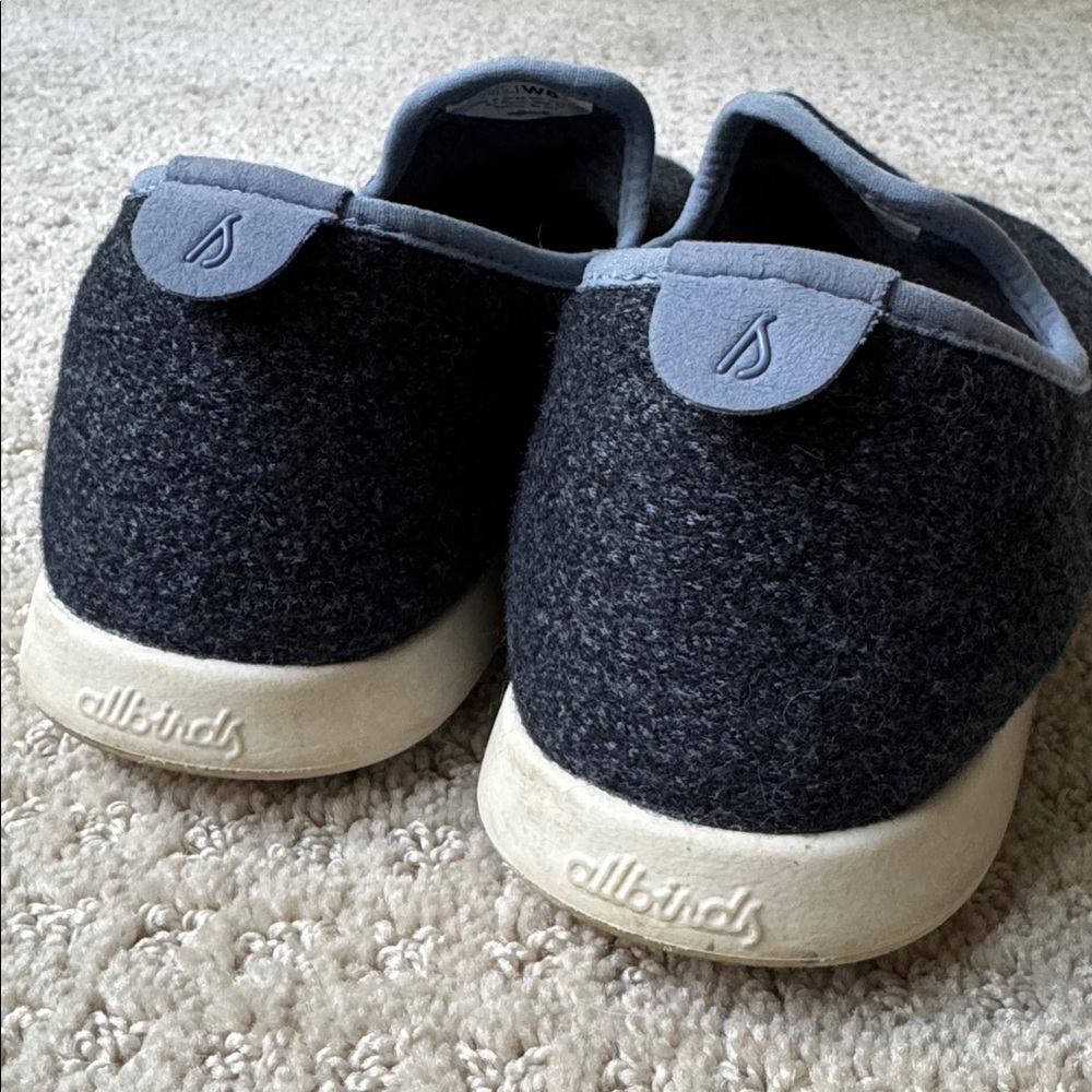 🟢 5/$25 Allbirds Women’s Merino Wool Lounger Loafer in Deep Navy Blue | Size W8 - Picture 5 of 9